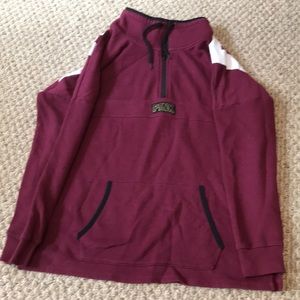 pink sweatshirt